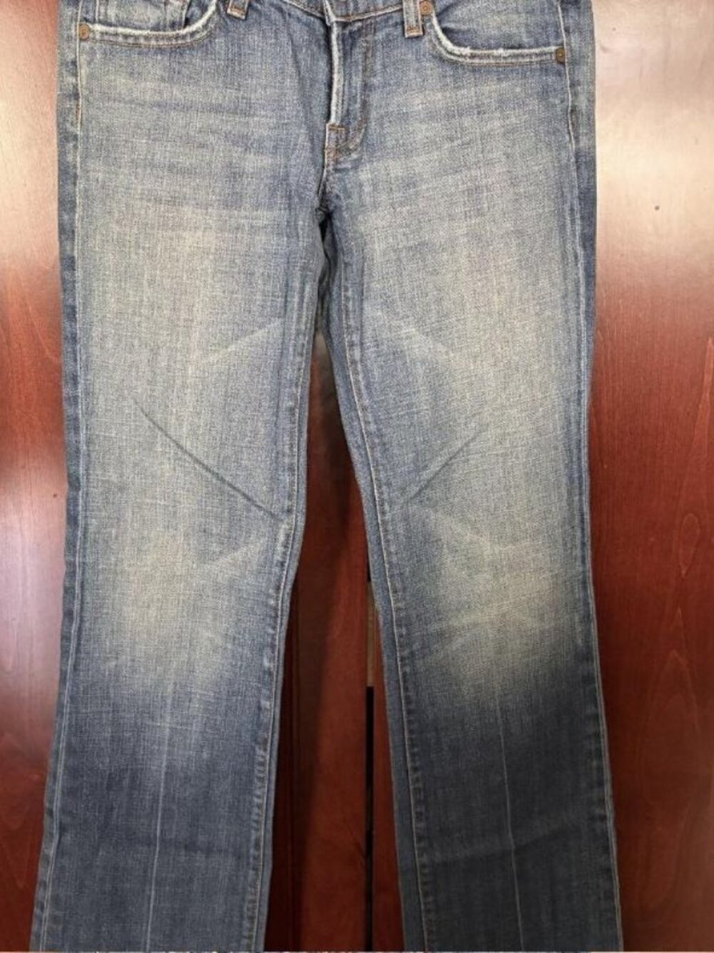 7 For All Mankind Bootcut Jeans Medium Wash